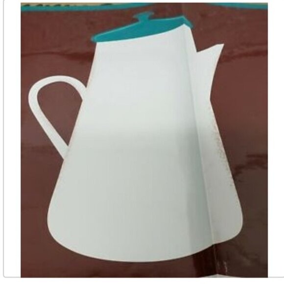 Cooking Concepts Backsplash Peel Stick Adhesive Rectangle 17.7  X 28.5  in Teal - Picture 5 of 8